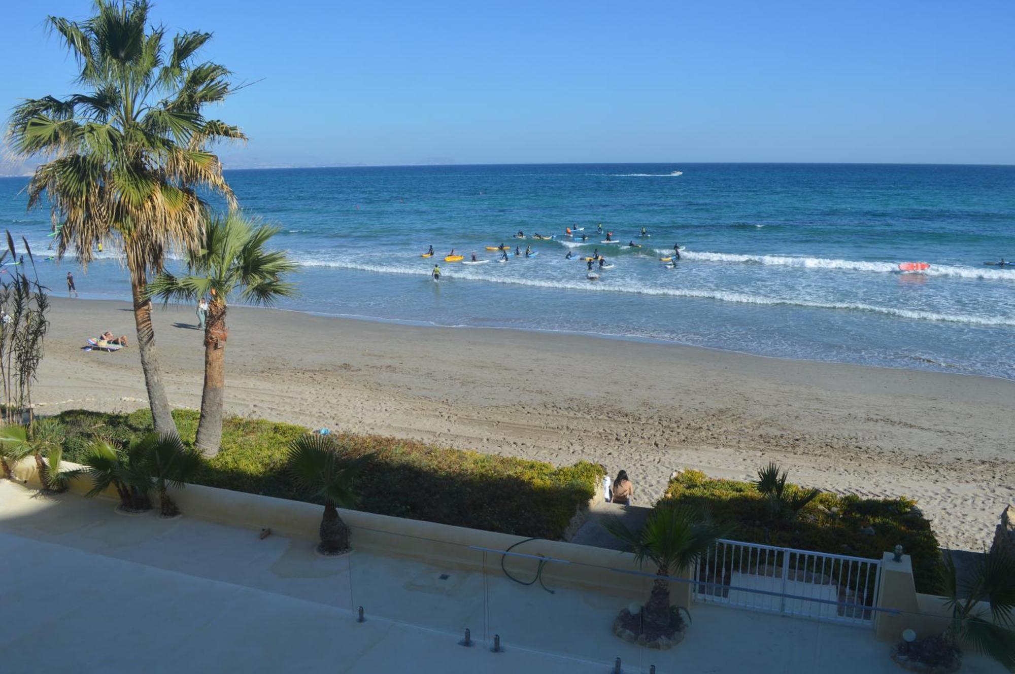 Excepcional Apartamento Amanecer Al Borde De Playa Y Mar, En Chalet Roquetes Alicante Zewnętrze zdjęcie