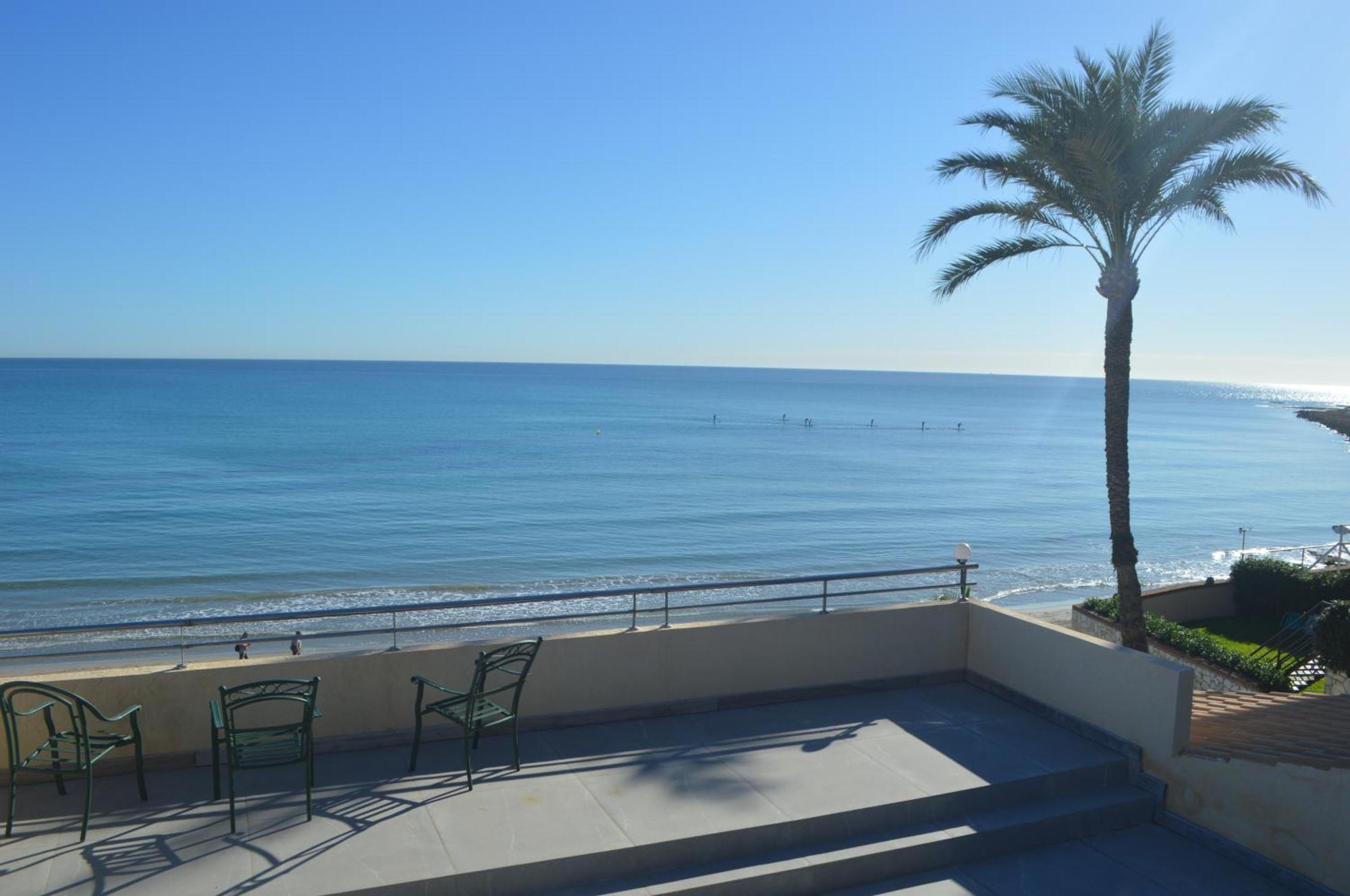 Excepcional Apartamento Amanecer Al Borde De Playa Y Mar, En Chalet Roquetes Alicante Zewnętrze zdjęcie