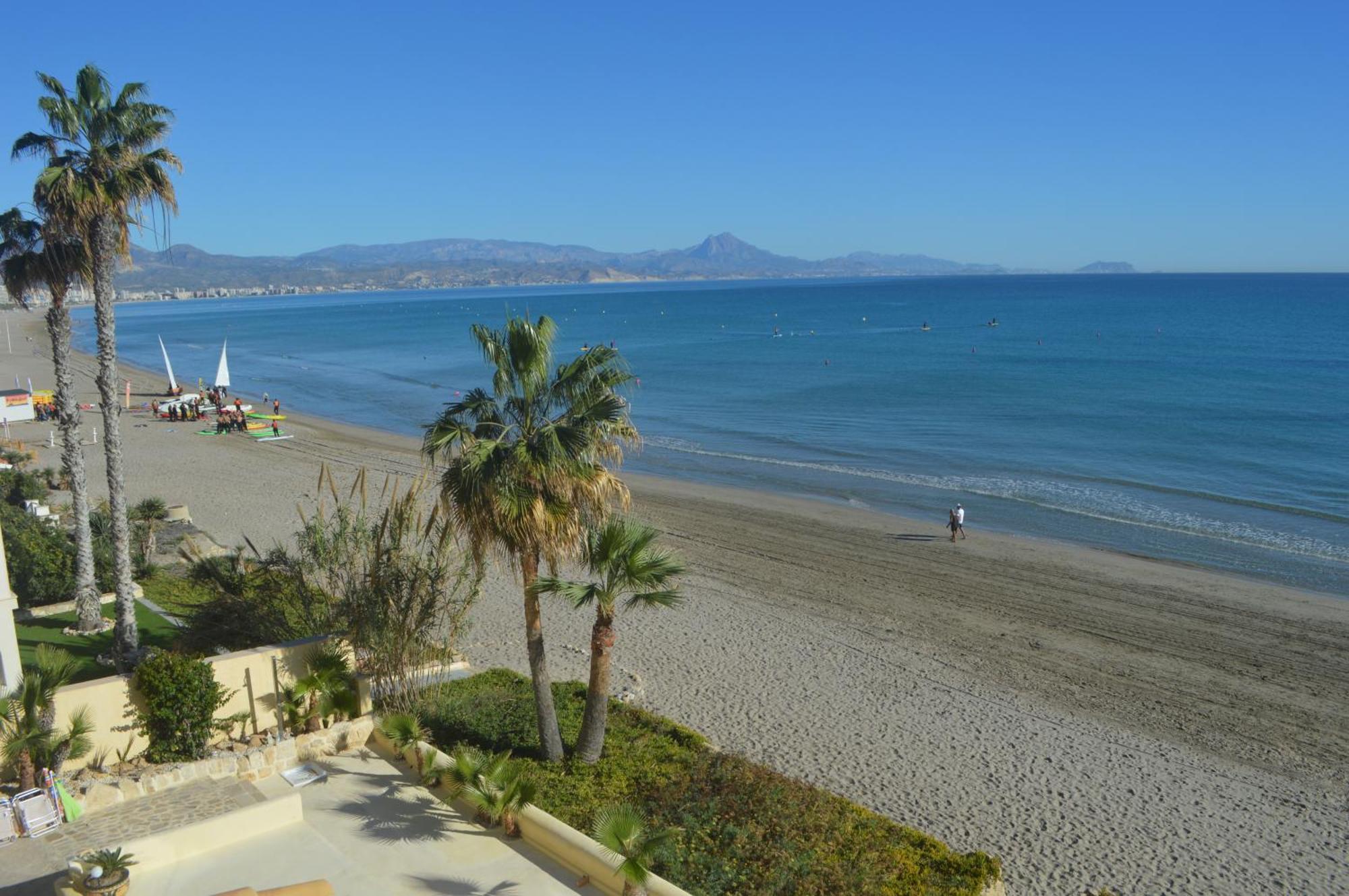Excepcional Apartamento Amanecer Al Borde De Playa Y Mar, En Chalet Roquetes Alicante Zewnętrze zdjęcie