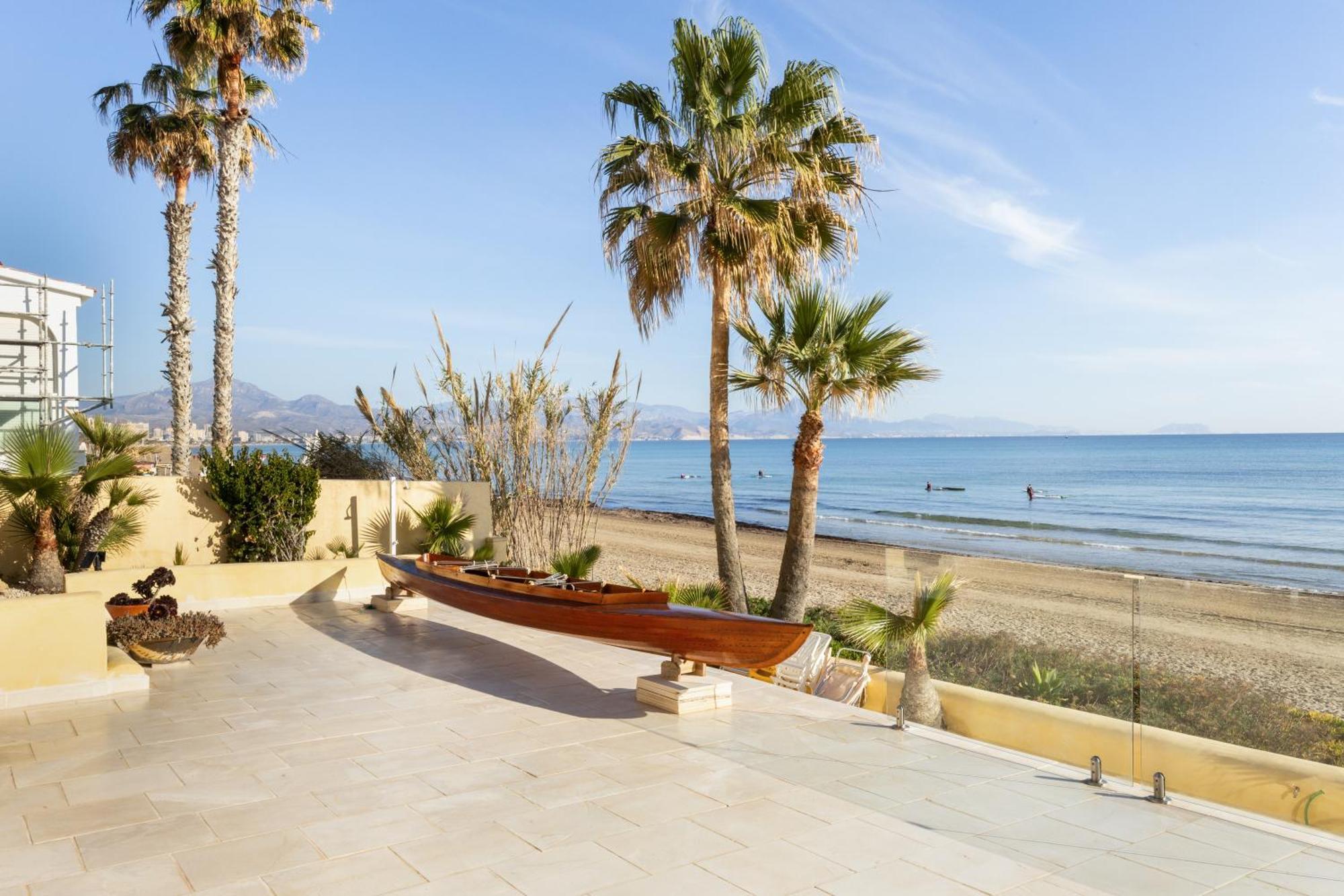 Excepcional Apartamento Amanecer Al Borde De Playa Y Mar, En Chalet Roquetes Alicante Zewnętrze zdjęcie
